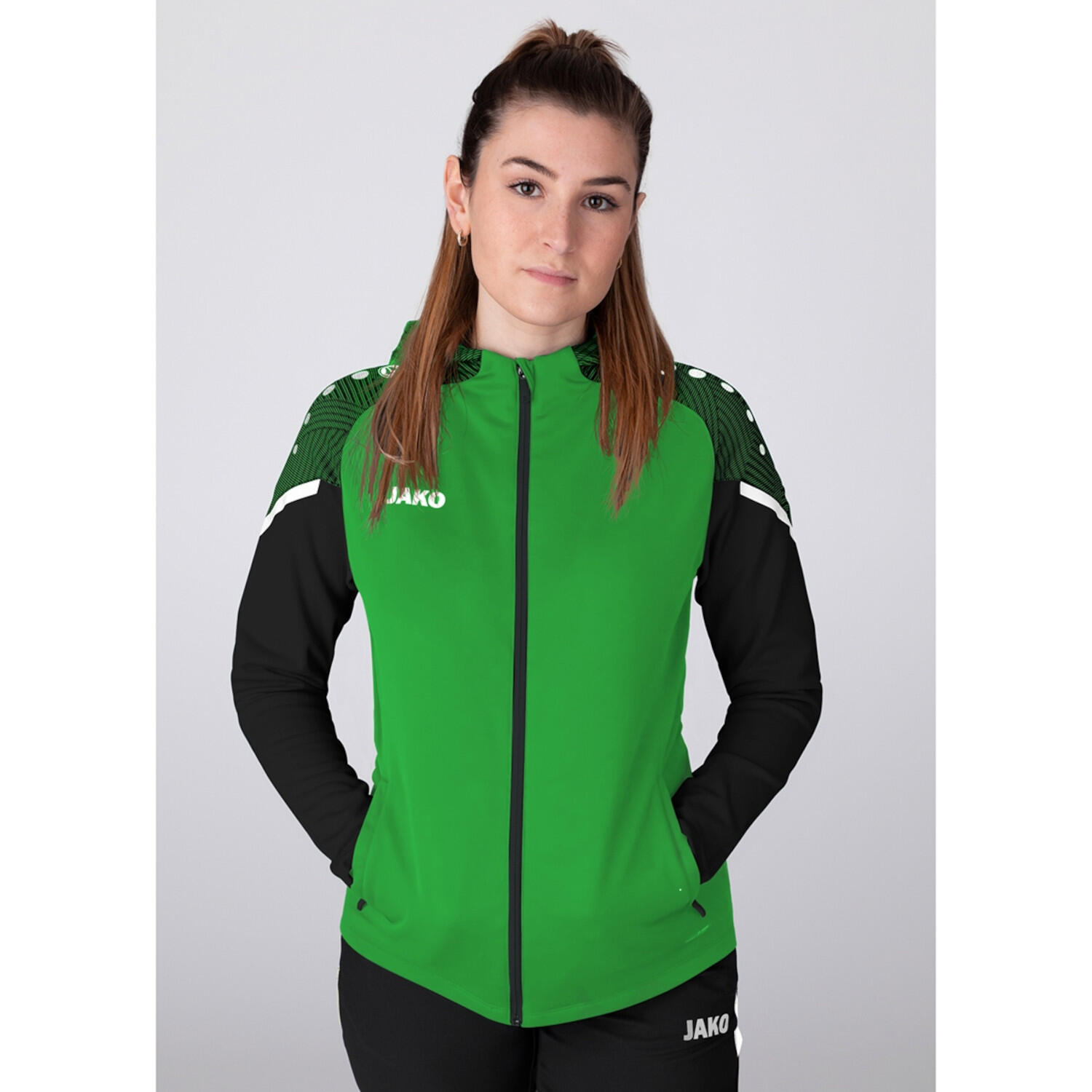 Casaco de fato de treino para desporto feminino com capuz Jako Performance 5/7