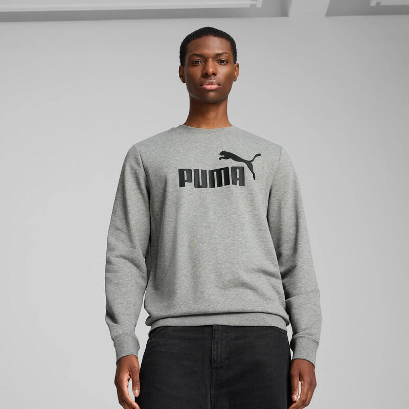 Hanorac Drumeții În Natură Puma Essentials No 1 Crew Neck Logo Bărbați