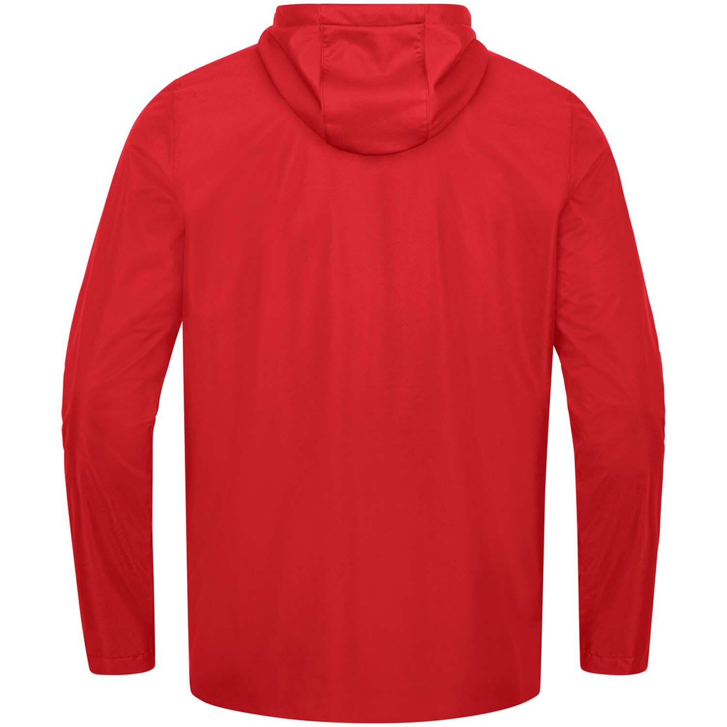 Jako Allround Heren Regenjas - Rood 2/7