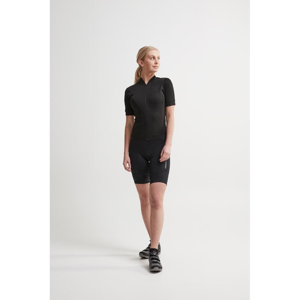 Craft Core Essence Maillot Vélo Ajusté Manches Courtes Femmes - Noir 4/5