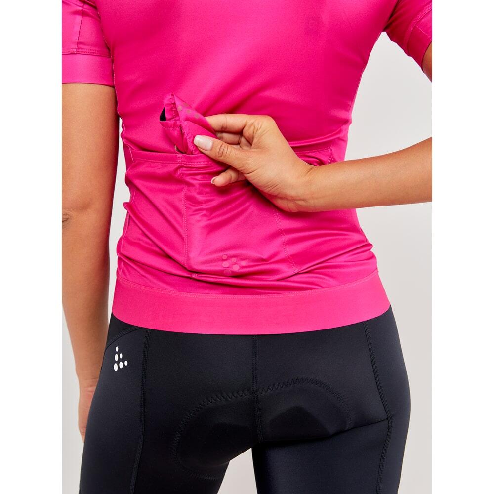 Chemise Bicycle - Craft Essence Jersey - S - Femmes - Rose 3/4