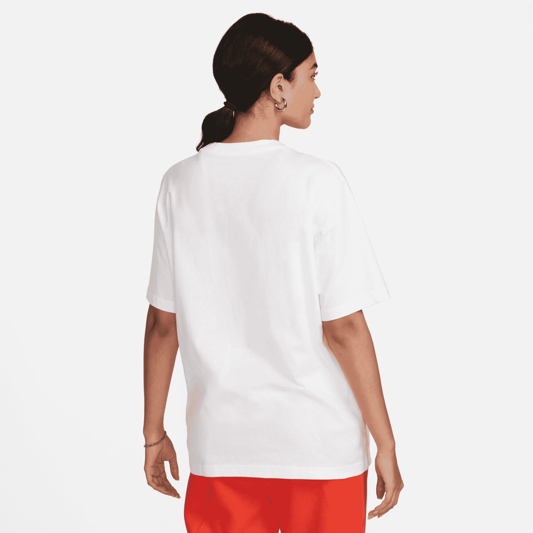 T-Shirt Femmes Nike Sportswear Essentials LBR blanc 2/4