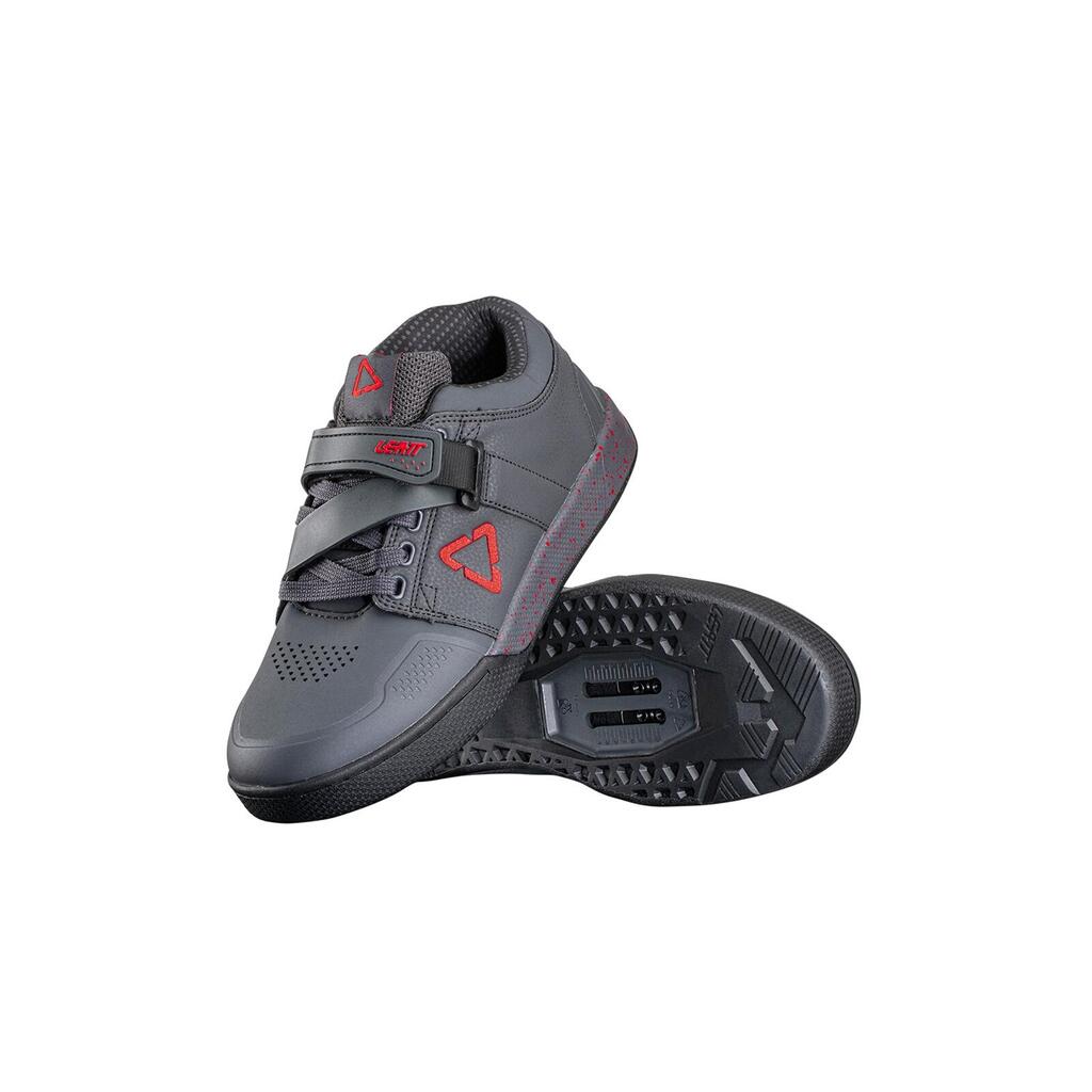 Leatt 4.0 Clip Titanium Shoes Dark Grey