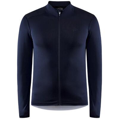 Fietsshirt - craft adv essence jersey lange mouw - s - heren - blauw - fietsshir