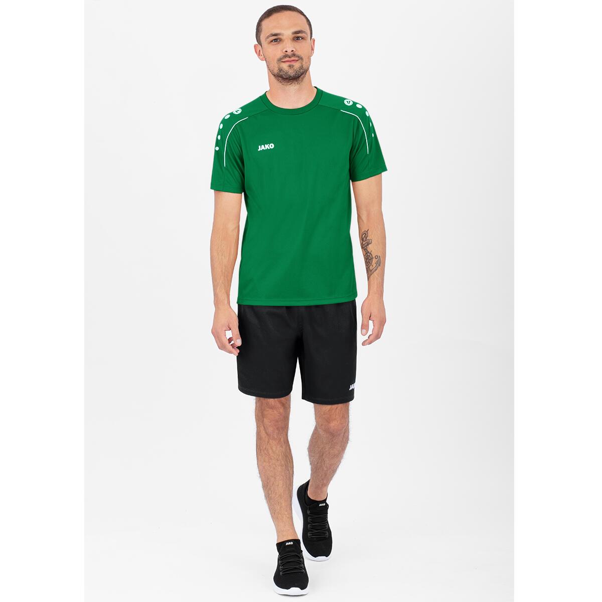 Jako Classico T-shirt Hommes - Vert Sport 4/5