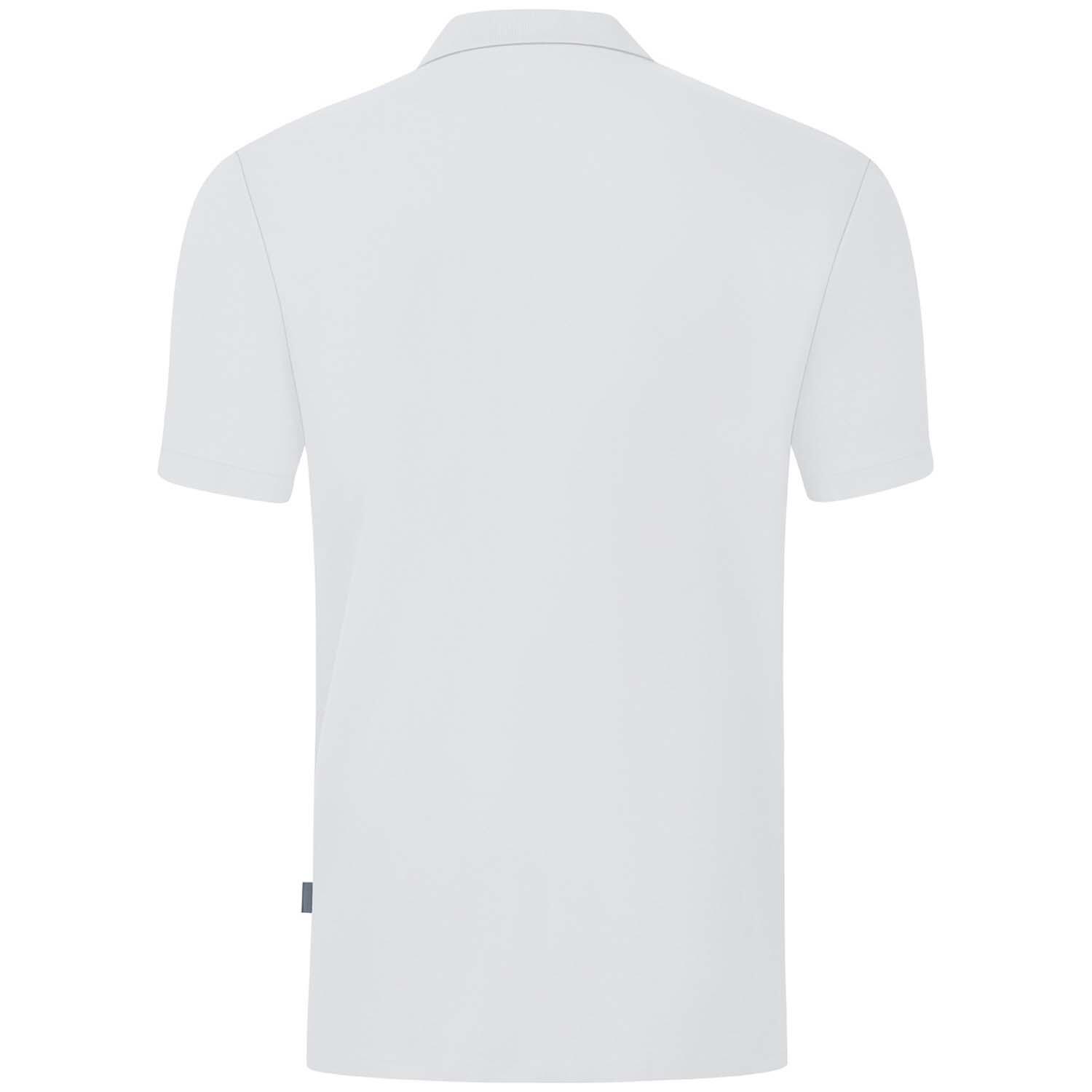 Jako Organic Polo Hommes - Blanc, XL 2/4