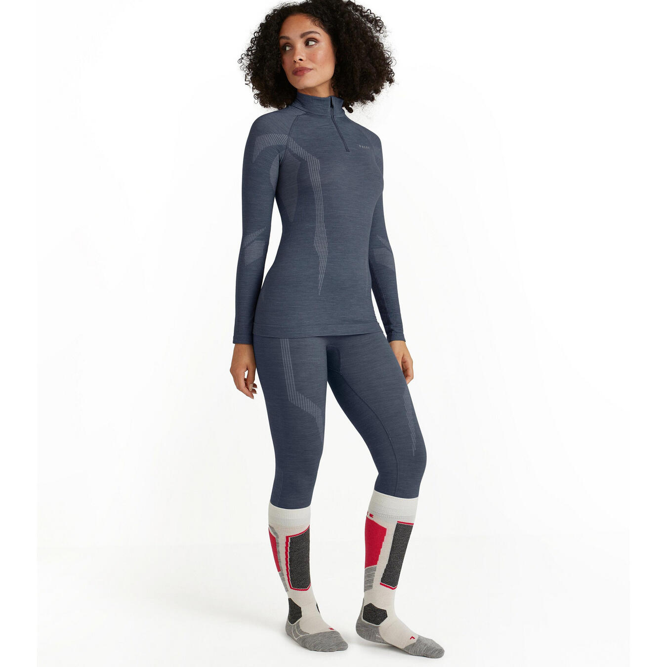 T-shirt manches longues femme Falke Wool-Tech 4/5