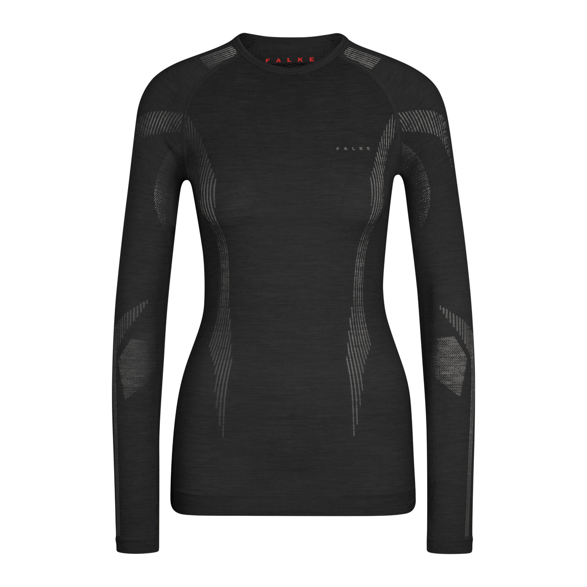 T-shirt de manga comprida feminina Falke Wool-Tech 3/5