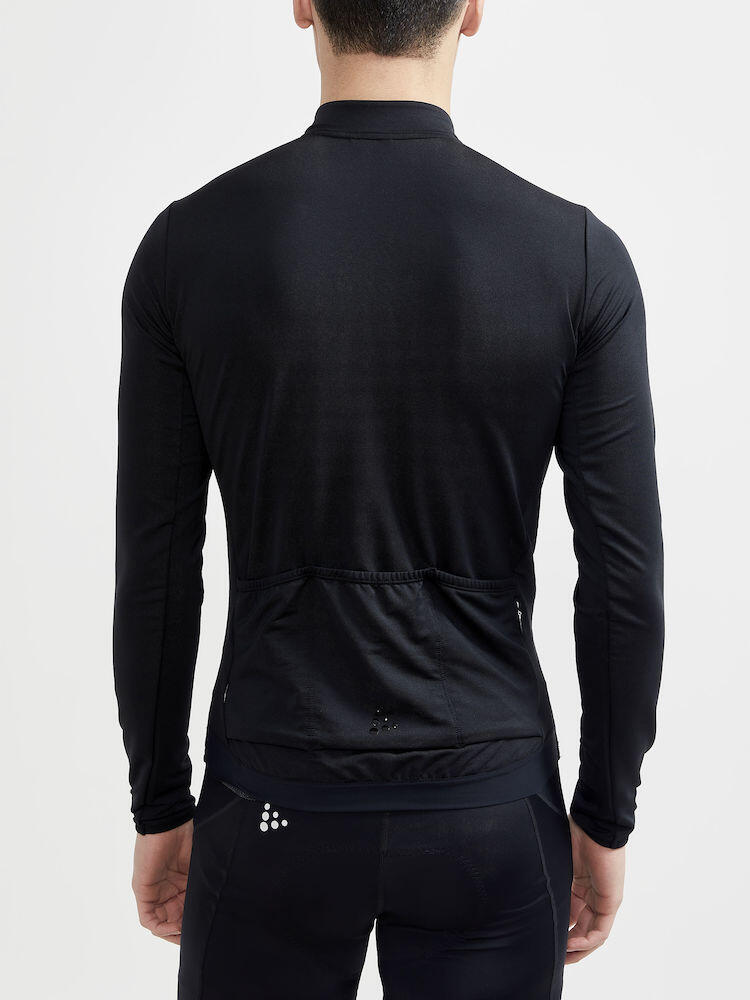 Craft Core Essence Maillot Vélo Manches Longues Hommes - Noir 2/3