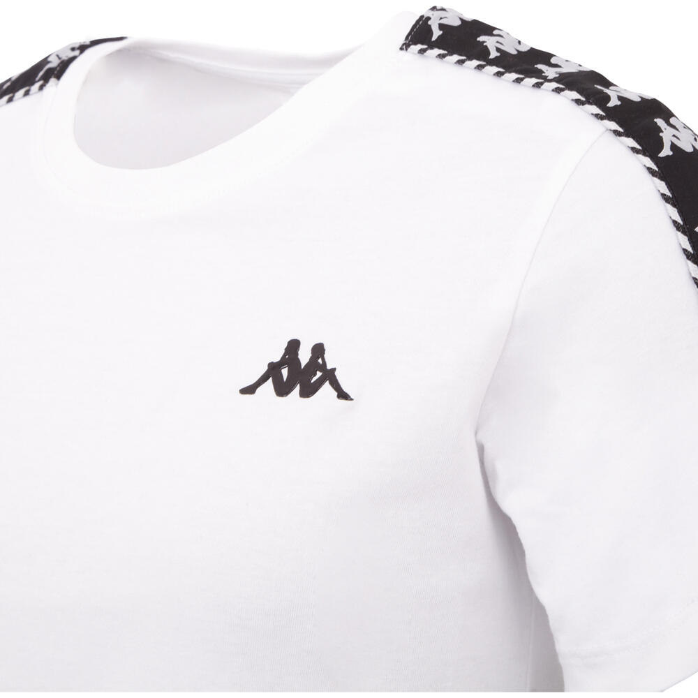 Kappa Inula T-Shirt, Femme, running, t-shirts , blanc 4/4