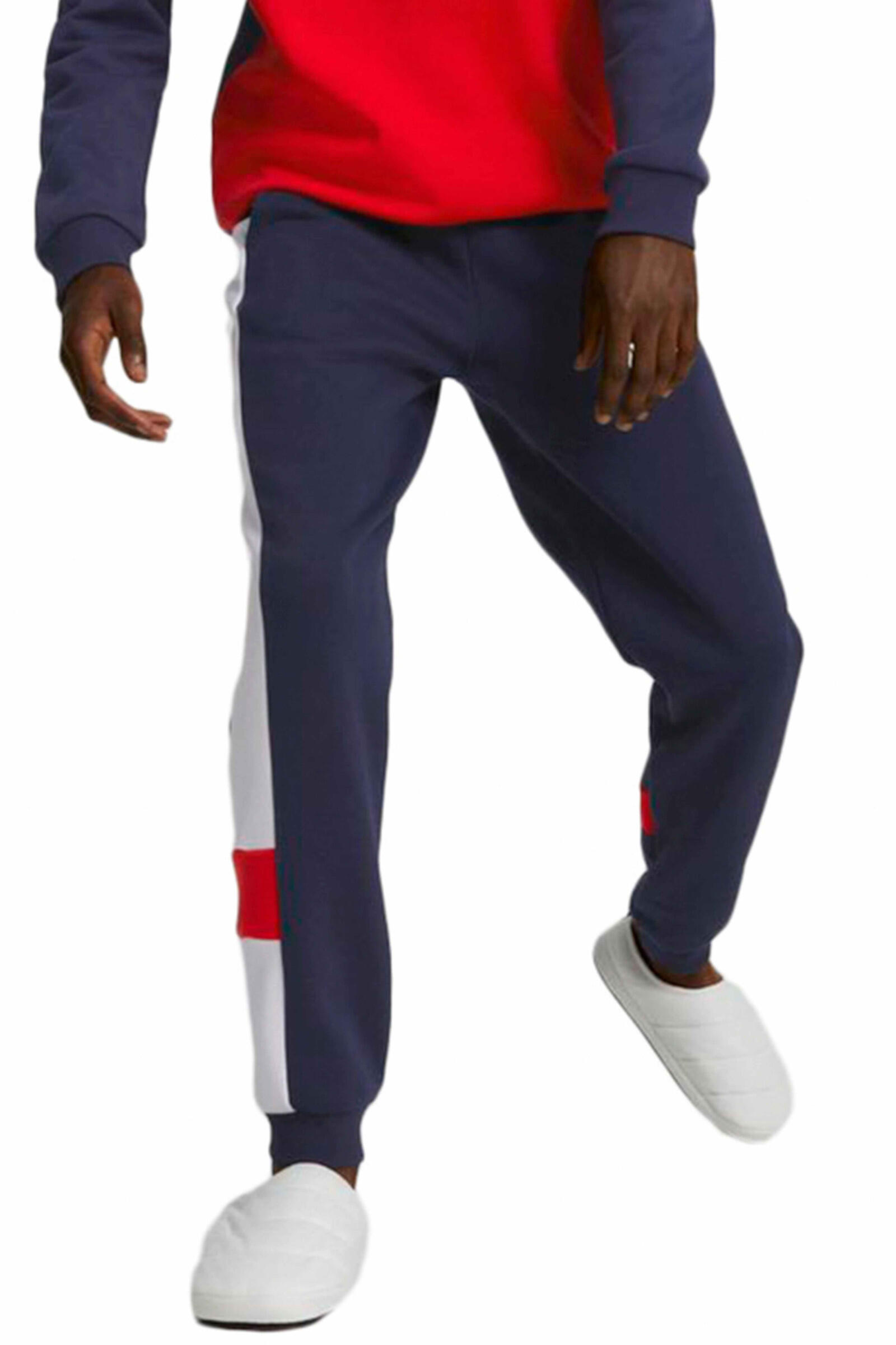 Puma Ess+ Colorblock Pants Fl Cl Azul 3/3