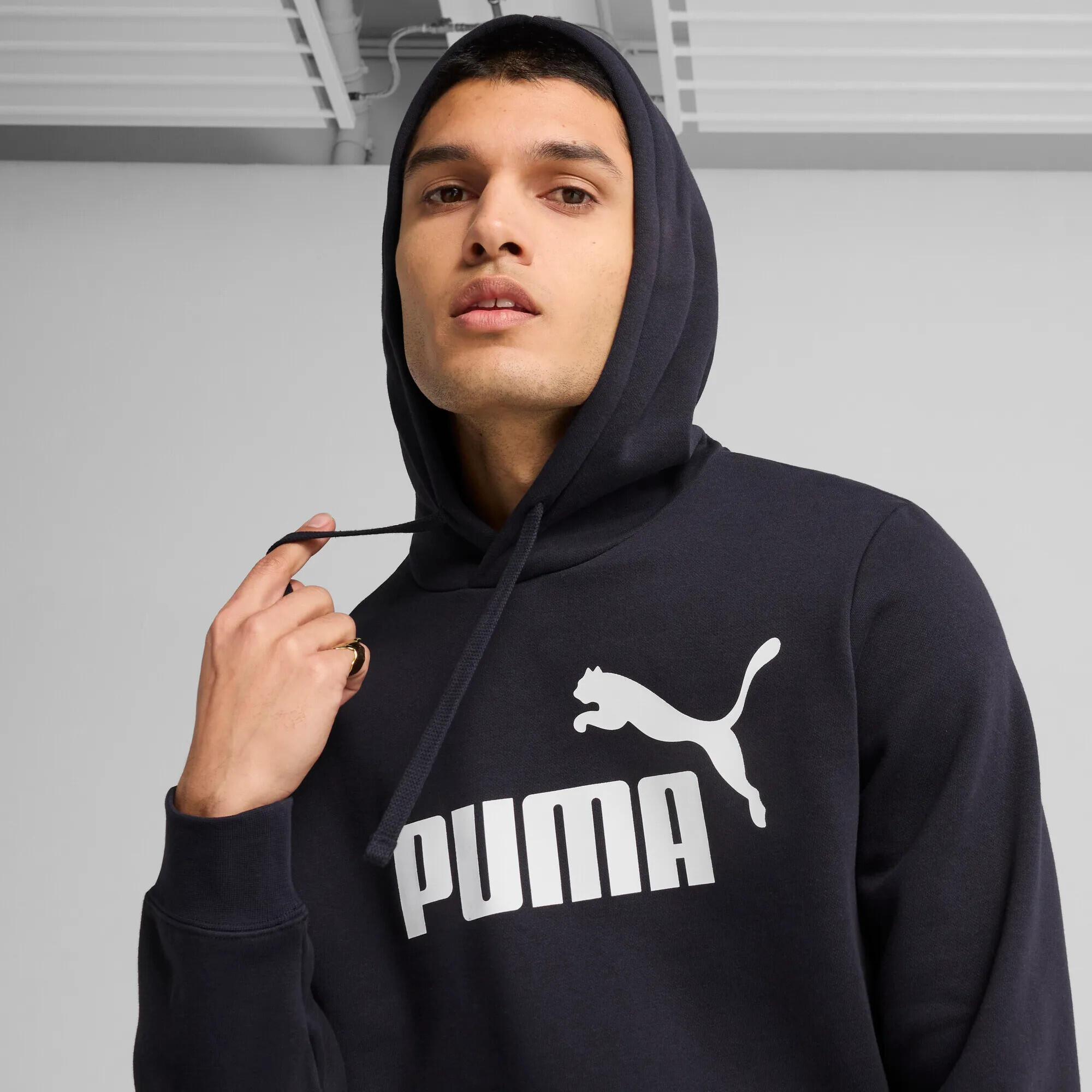 Felpa con cappuccio Essentials con logo N. 1 da uomo PUMA 7/7