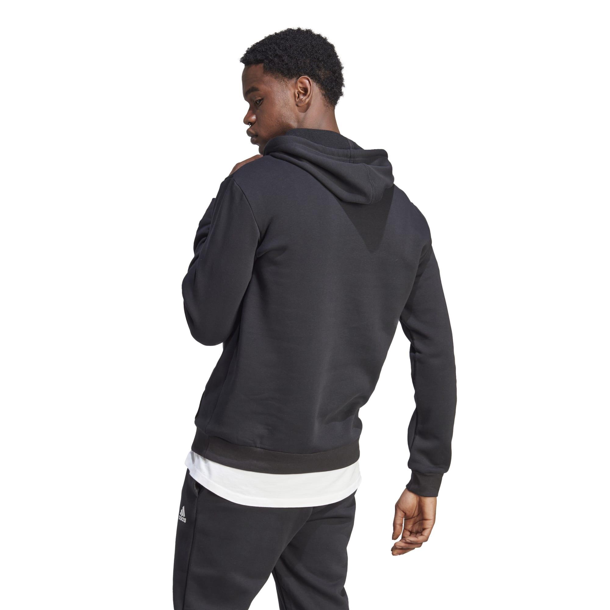 adidas Herren Kapuzenpullover Big Logo Fleece Hoodie 3/5