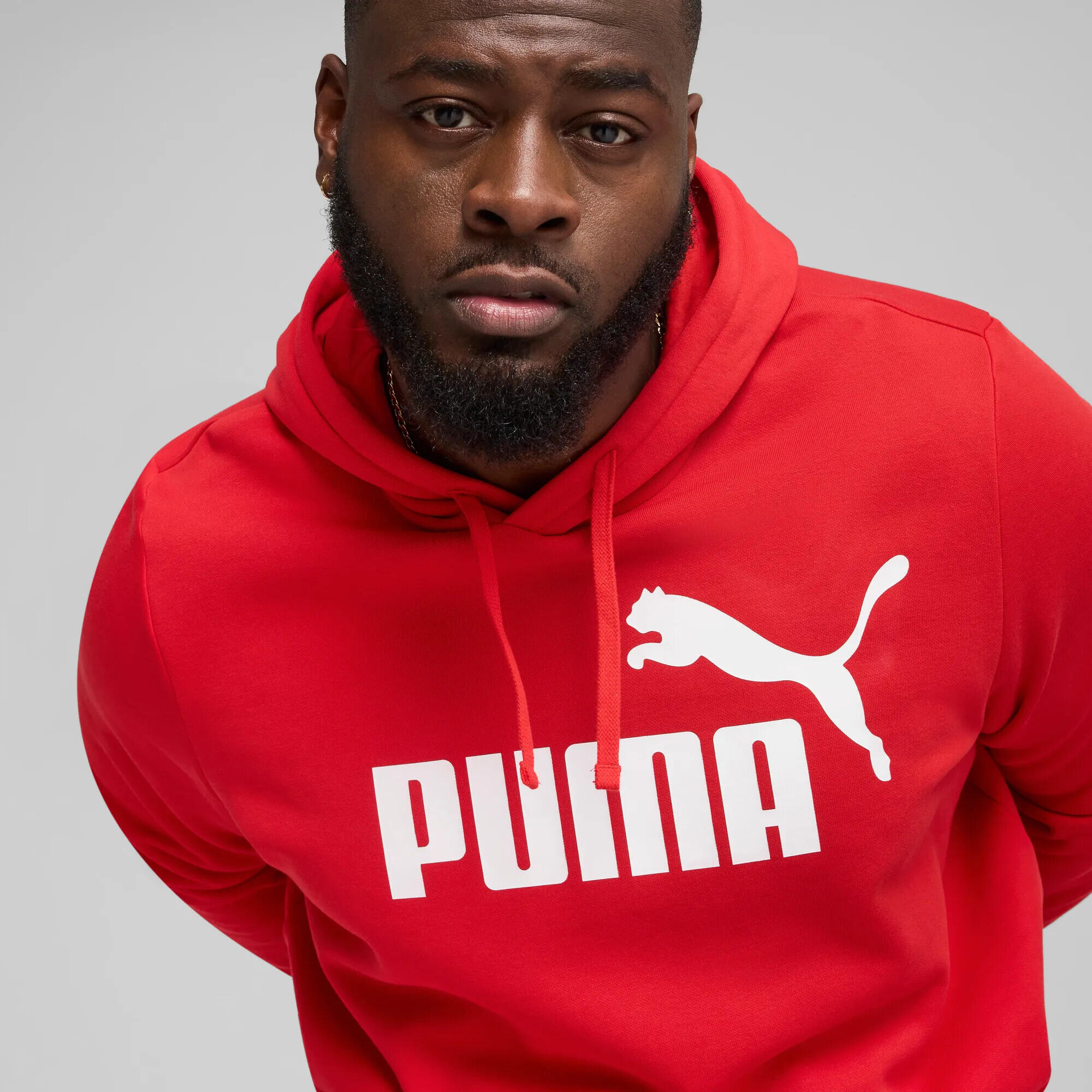 Essentials No. 1-logo hoodie voor heren PUMA 7/7