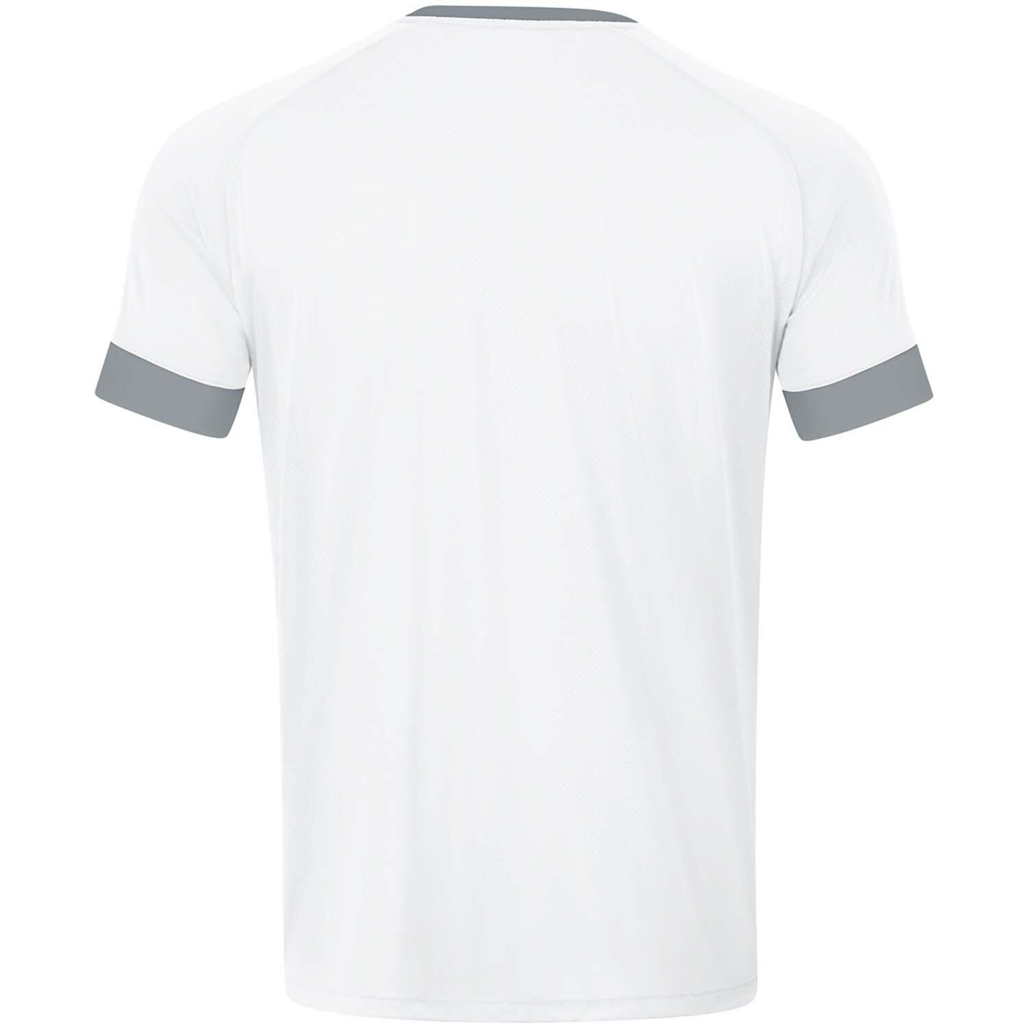 Jako Celtic Melange Maillot Manches Courtes Hommes - Blanc / Gris Pierre 2/6