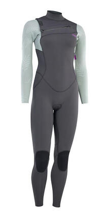 ION Wetsuit Amaze Core 5/4 Frontzip Licht Olijfgroen