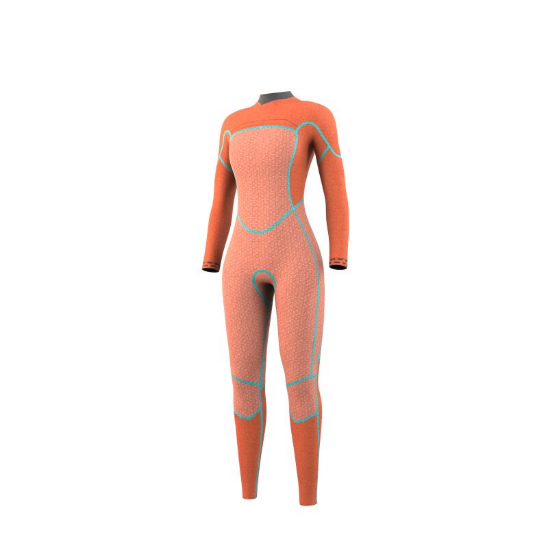 MYSTIC Wetsuit Gem 5/4 Frontzip Zwart 4/5