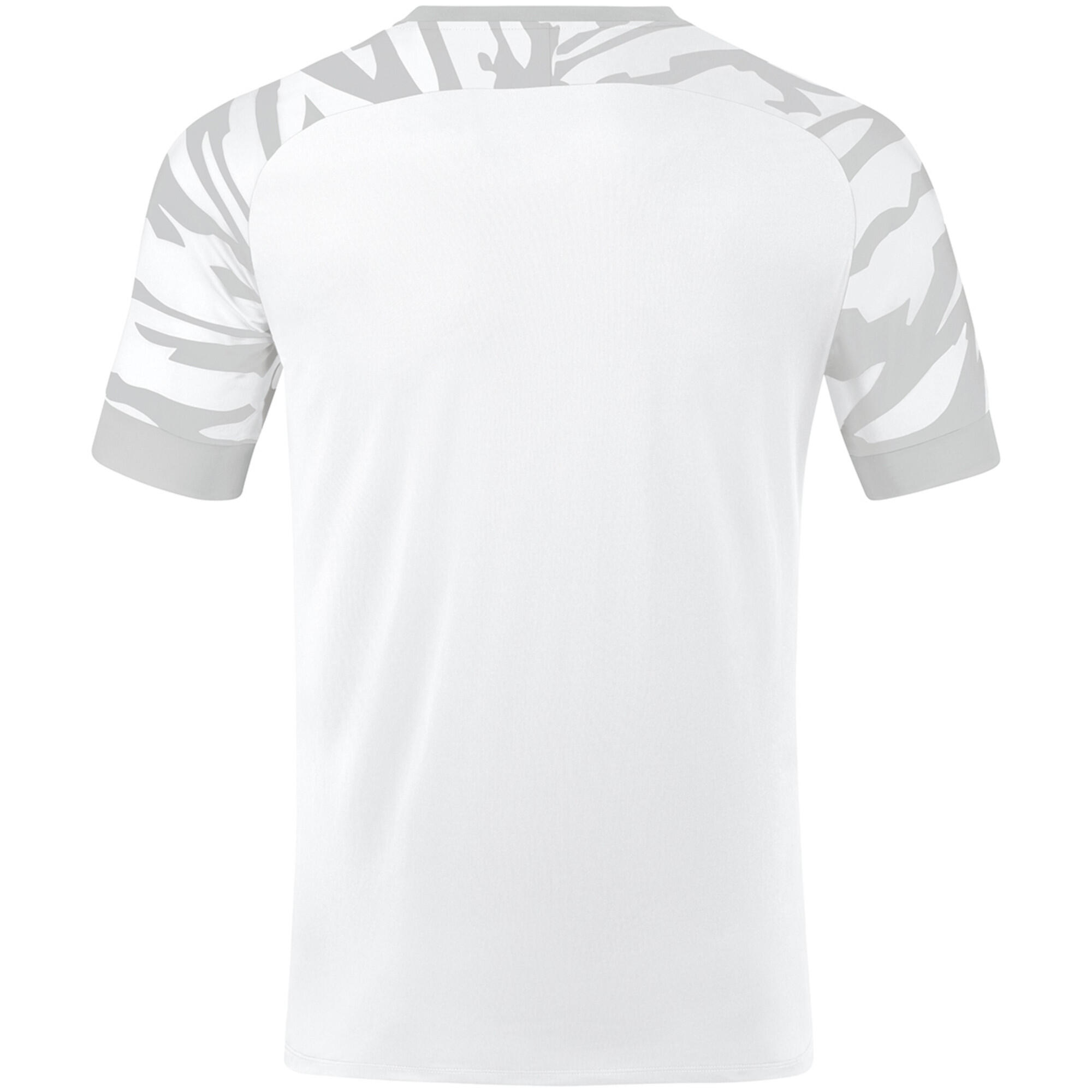 Jako Wild Shirt Korte Mouw Heren - Wit / Zilver - XL 2/5