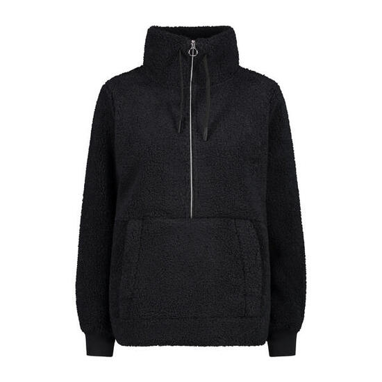 Felpa donna mezza zip CMP