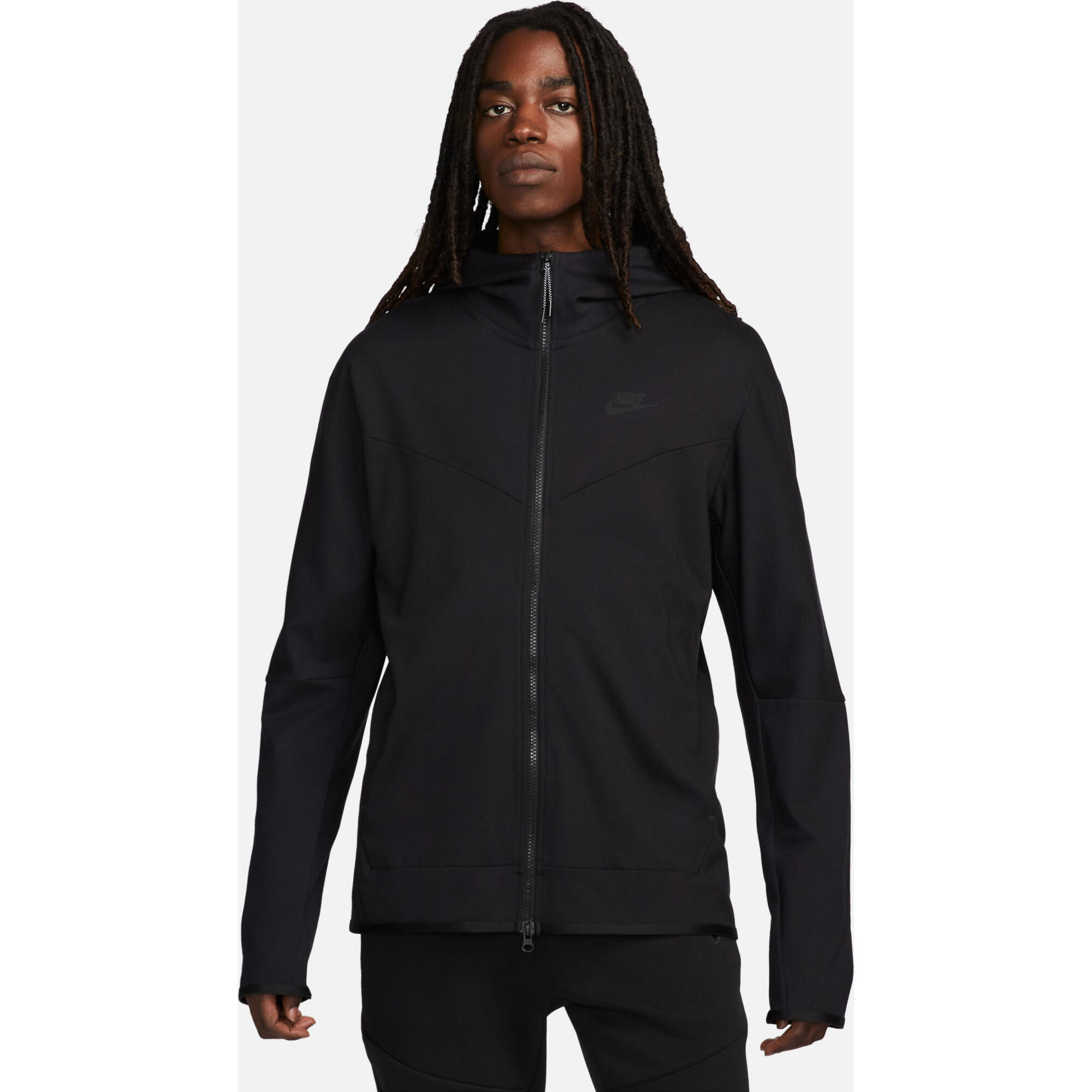 Nike - Sweat Universel Femmes Nike M Nk Tech Fz Lghtwht - Sweat-shirt - Noir - 48 Xl - Decathlon