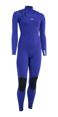 Ion wetsuit element 4/3 frontzip concord blauw