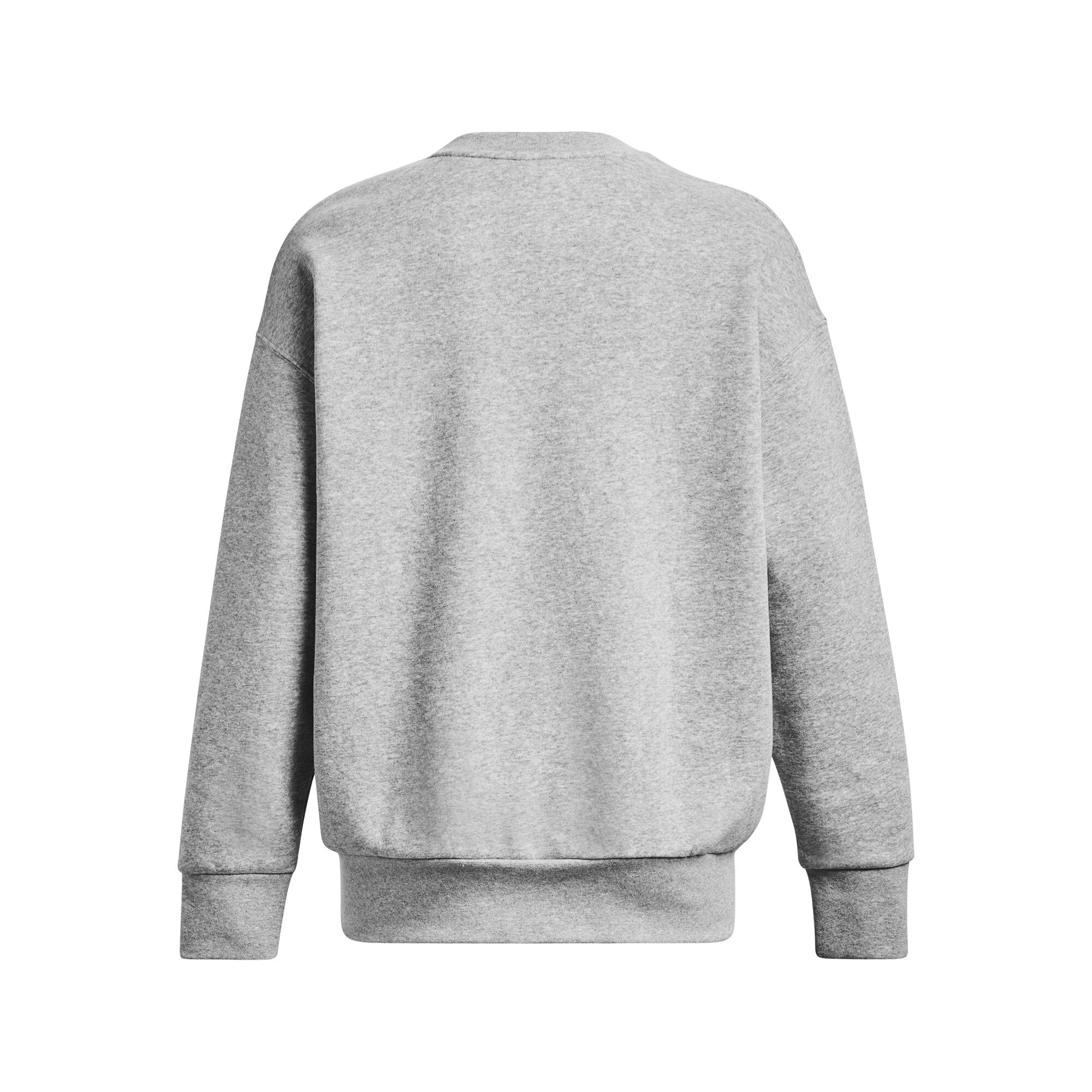 Sweatshirt femme Under Armour Essential Flc OS Crew 2/7