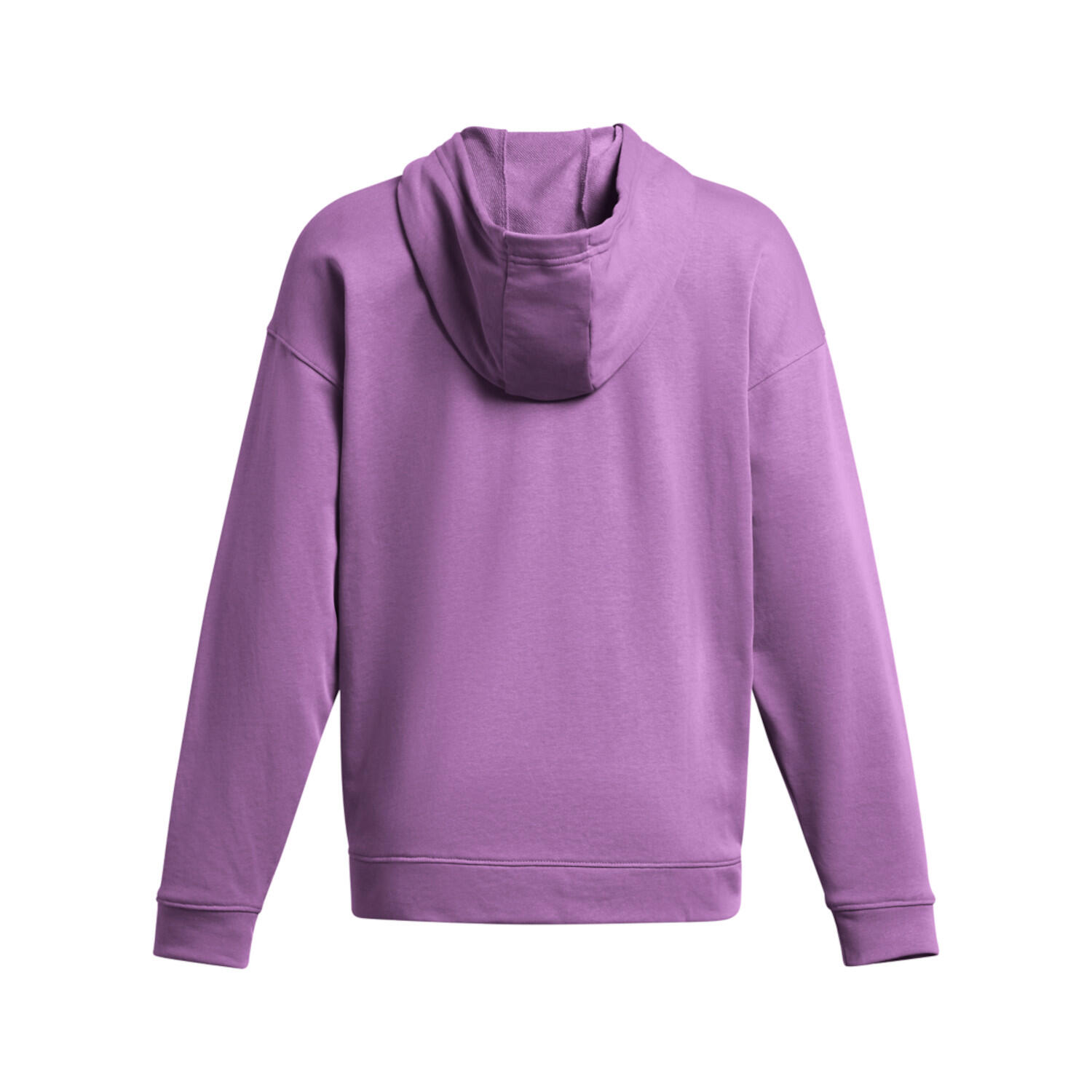 Felpa da donna con cappuccio e cerniera oversize Under Armour Rival Terry 2/4