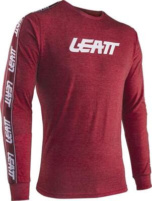 Lang shirt premium - robijn