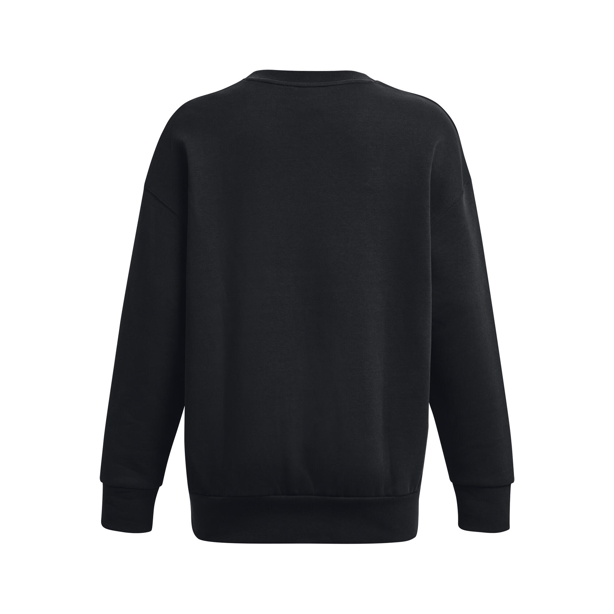 Sweat Noir Femme Under Armour Ua Icon Fleece 2/6