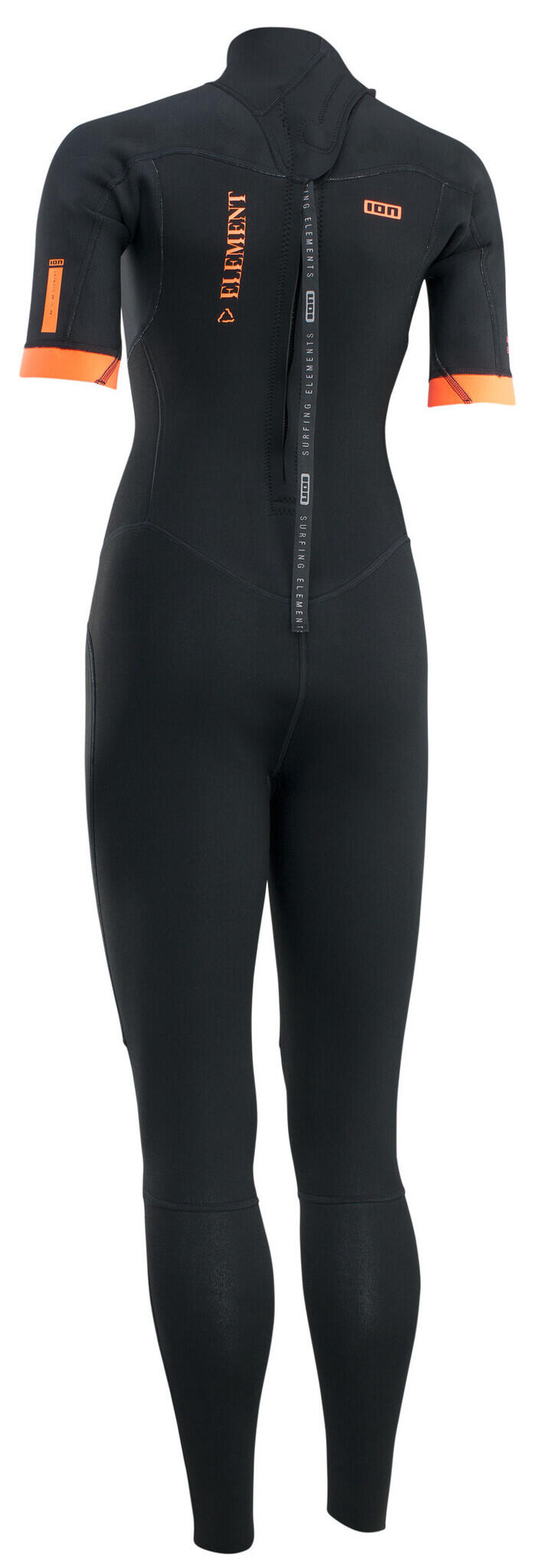 ION Wetsuit Element 3/2 SS Backzip Zwart 3/3