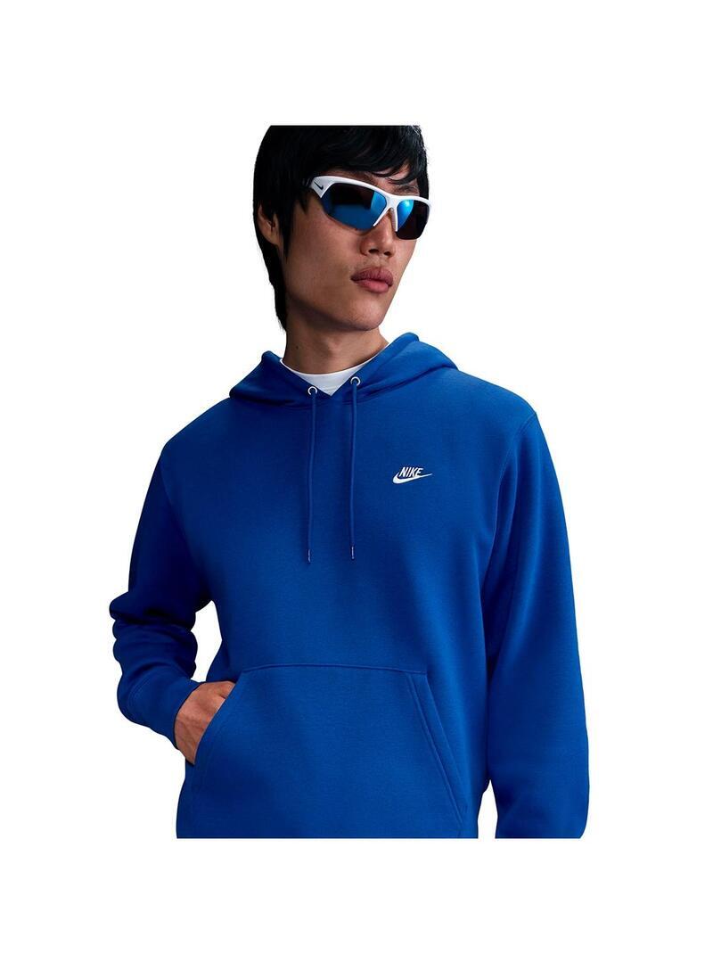 Felpe pile per uomo Nike Club Blu 3/5