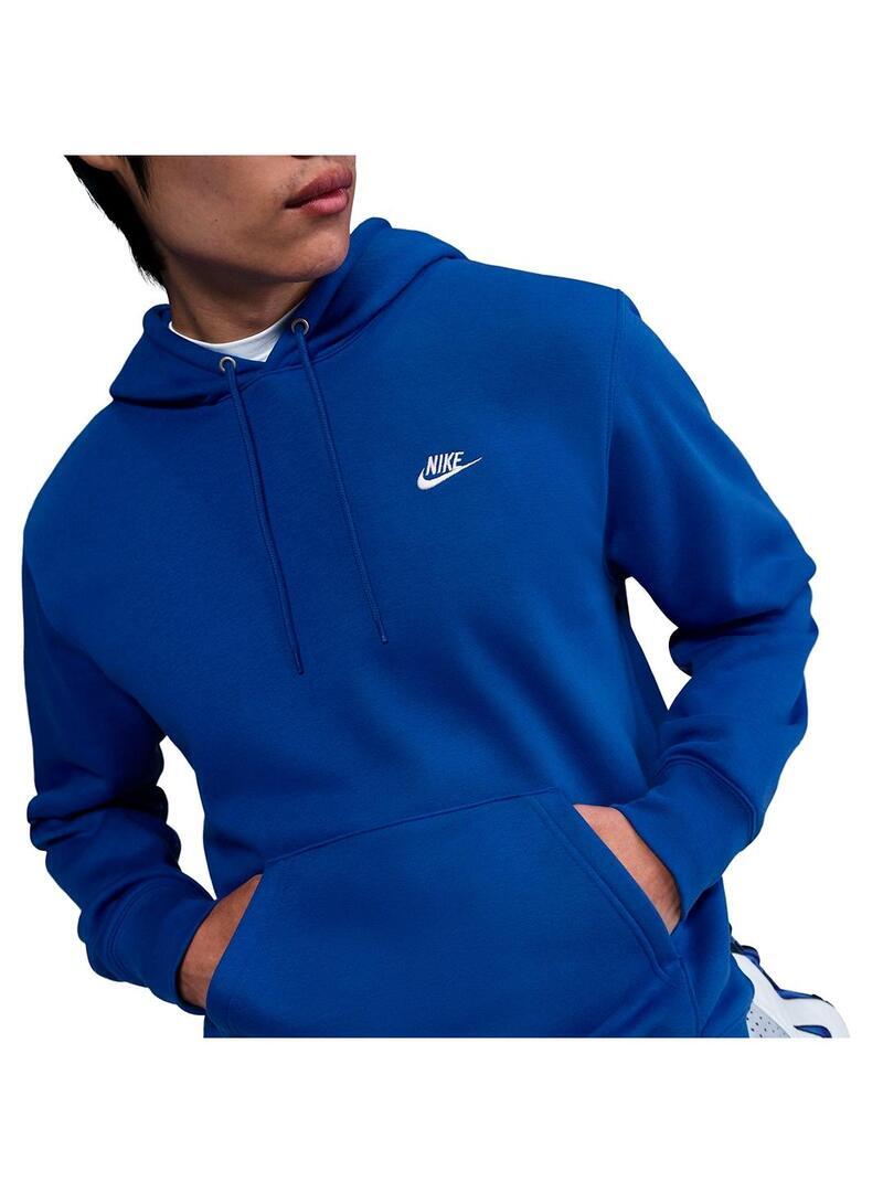 Felpe pile per uomo Nike Club Blu 5/5