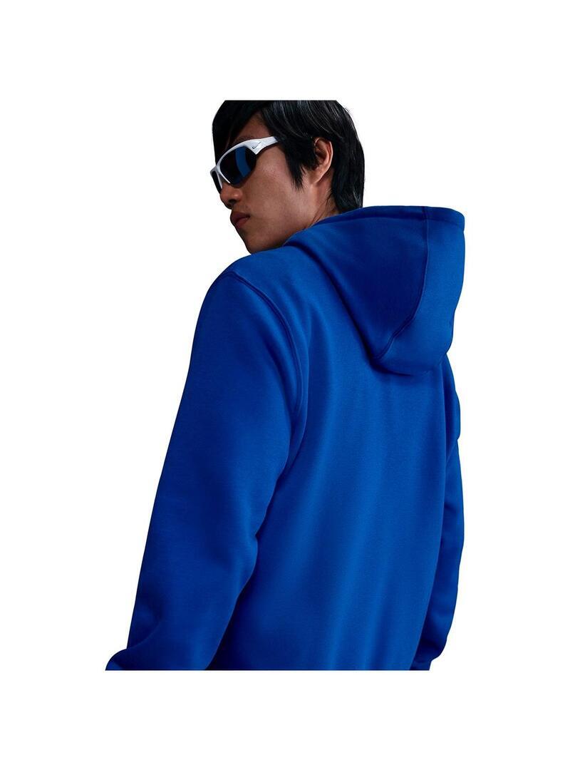 Felpe pile per uomo Nike Club Blu 4/5