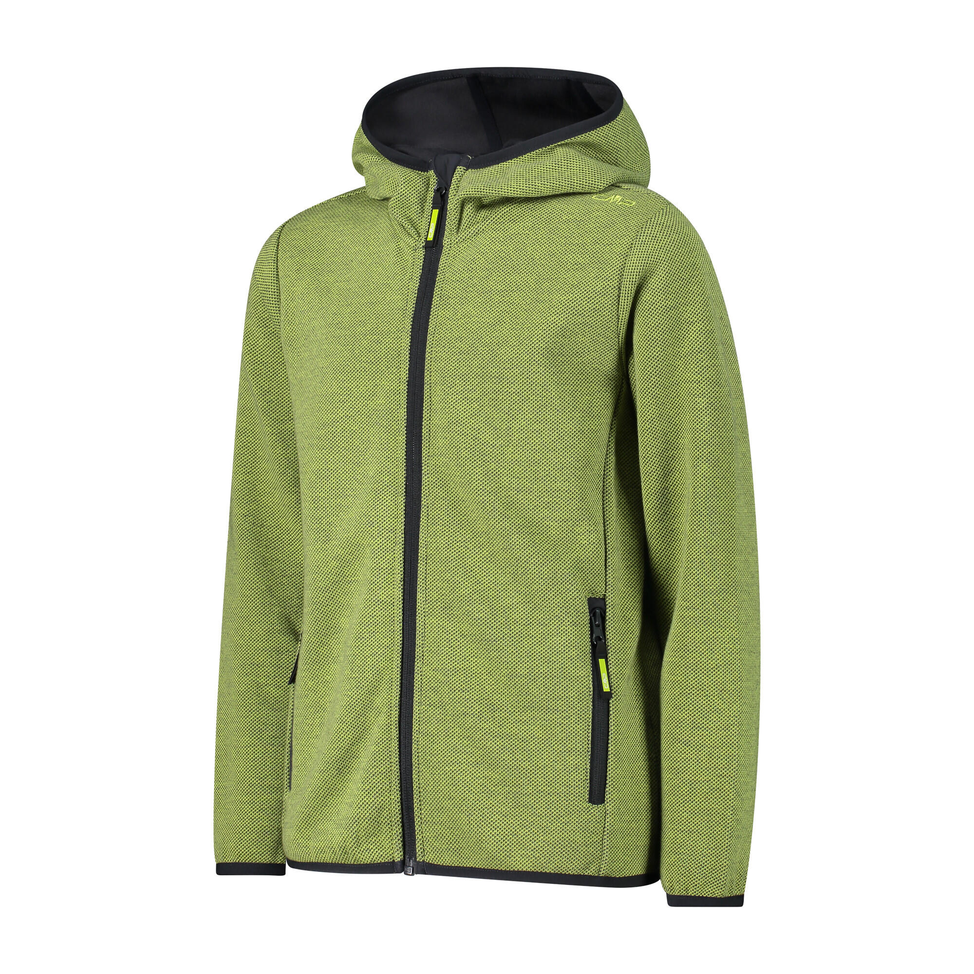 CMP Jungen Fleecejacke Kid Jacket Fix Hood 34H6394 3/5