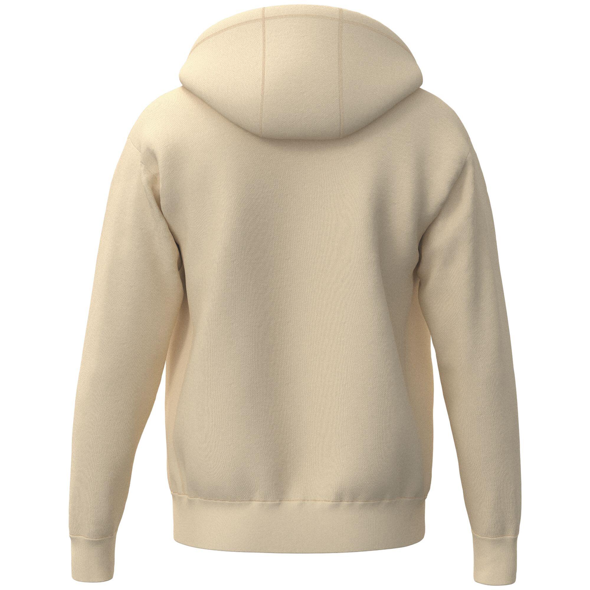Giacca con cappuccio 565 in misto cotone, beige. 2/2