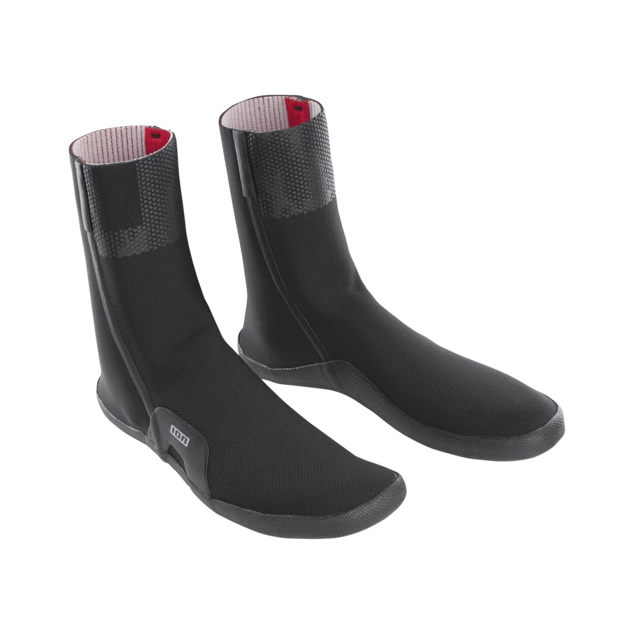 ION Ballistic Socks 3/2 Round Toe Zwart 1/1
