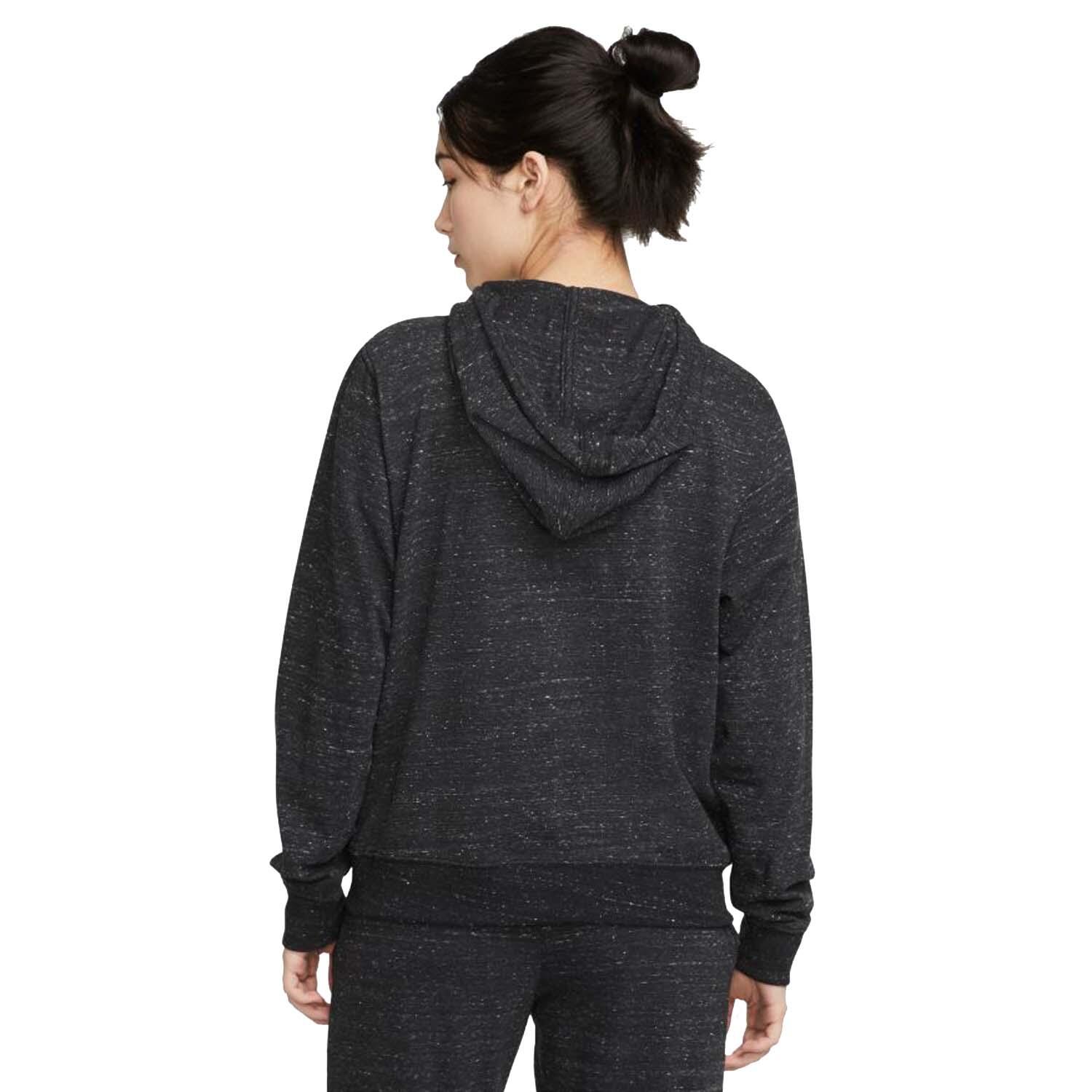 Bluza z kapturem Damska Nike Sportswear Gym Vintage Czarny 2/5