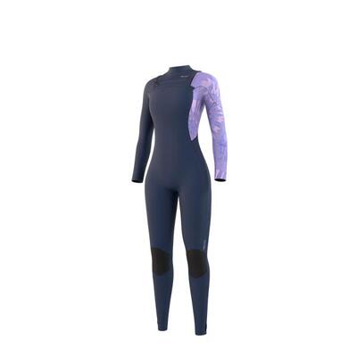 Mystic jayde wetsuit 3/2mm double frontzip donker blauw