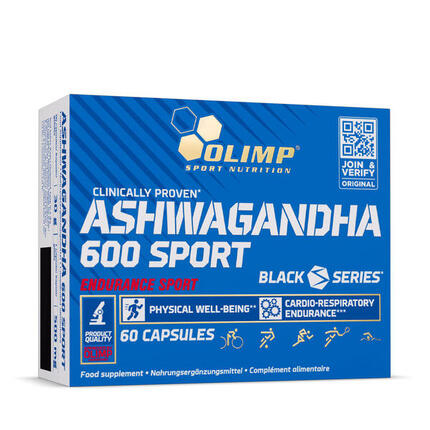 Ashwagandha 600 Sport - 60 cápsulas - Olimp Nutrition