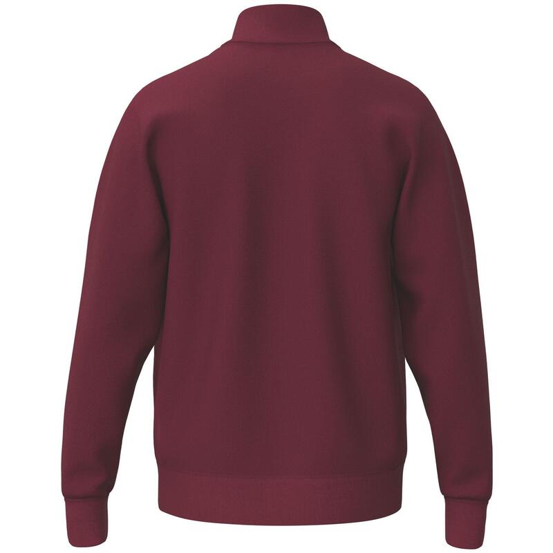 Hanorac minimalist 565 cu fermoar - bumbac mix, logo tonal