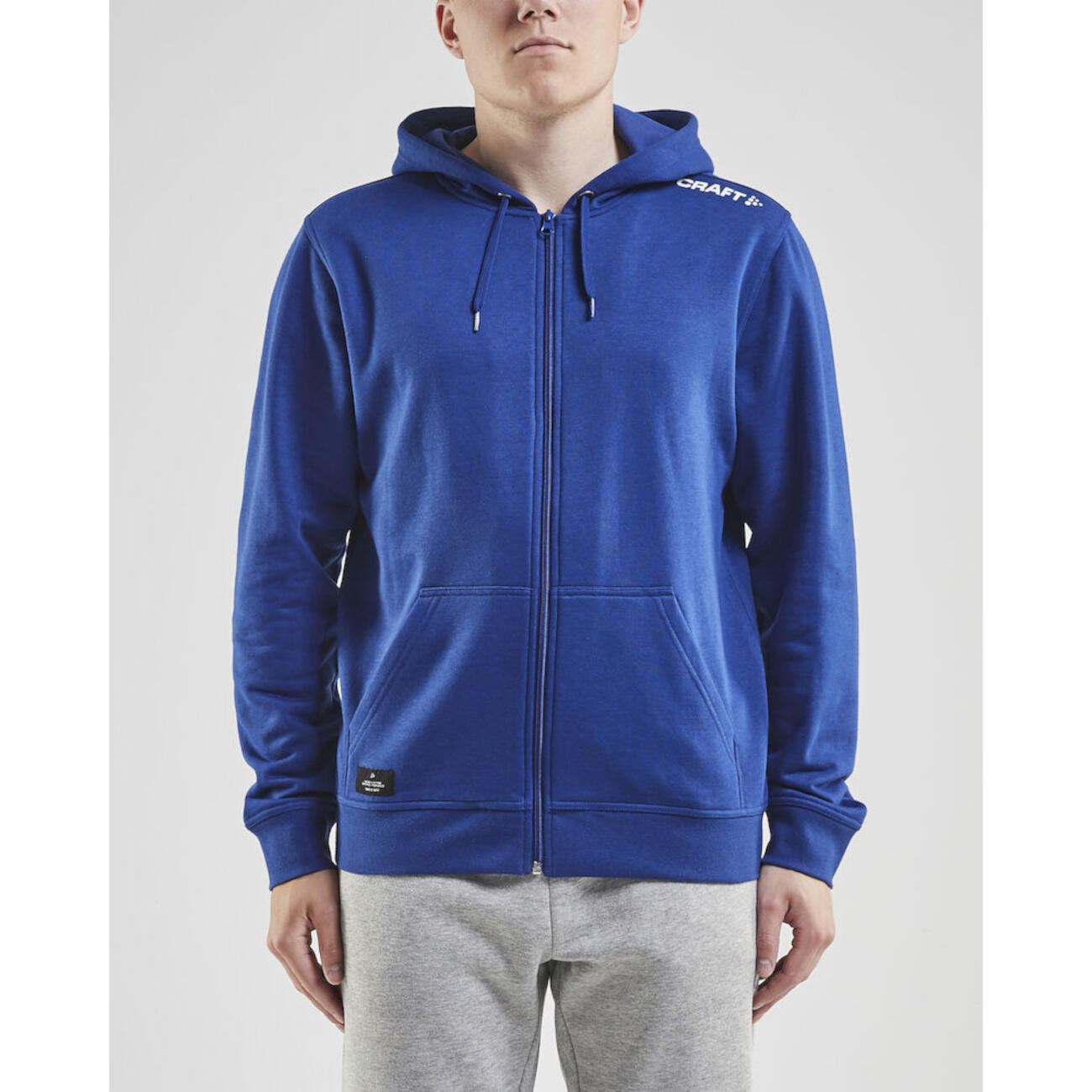 Hooded sweatshirt met rits Craft community 6/6