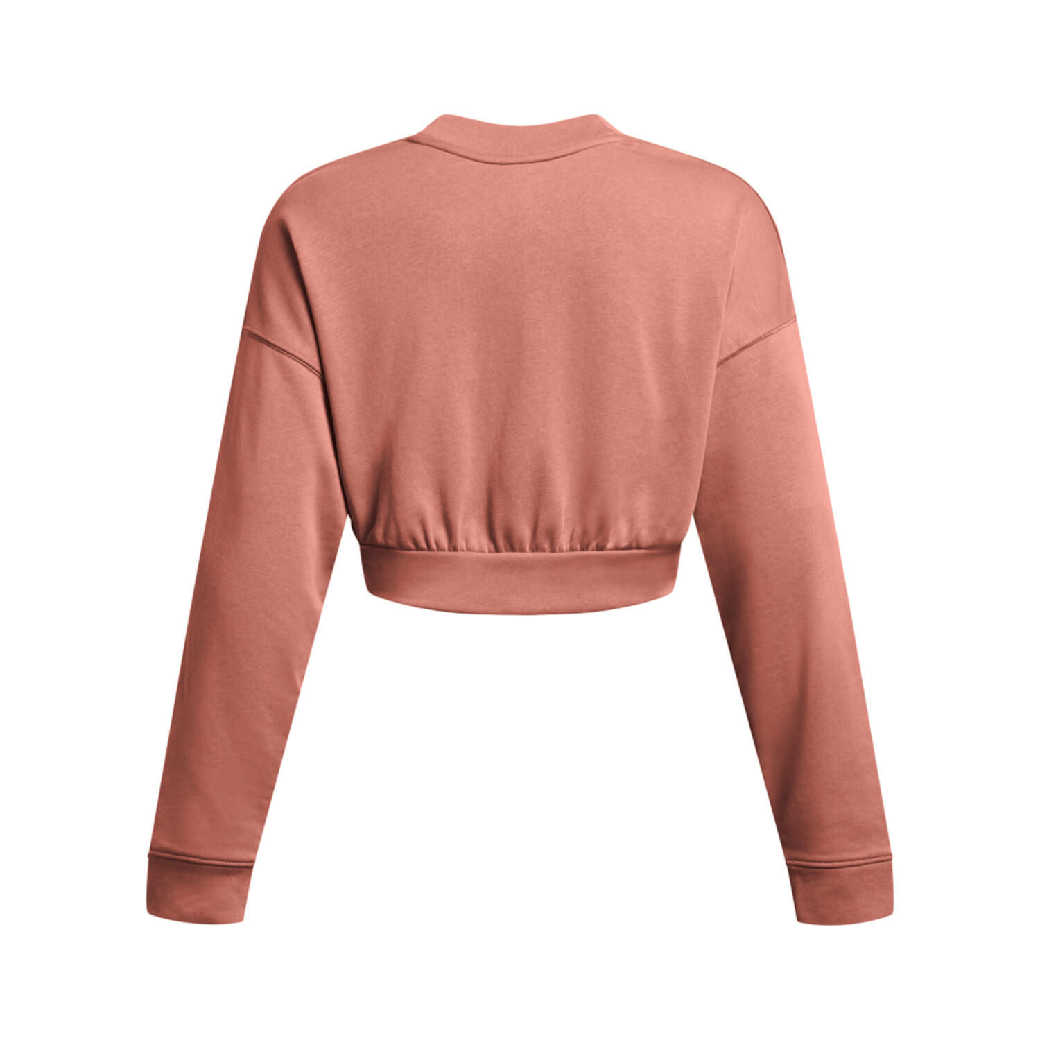 Dames sweatshirt met oversized ronde hals Under Armour Rival Terry 2/4