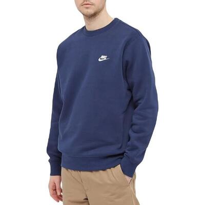 Blouse nike club crew. blauw. mannen