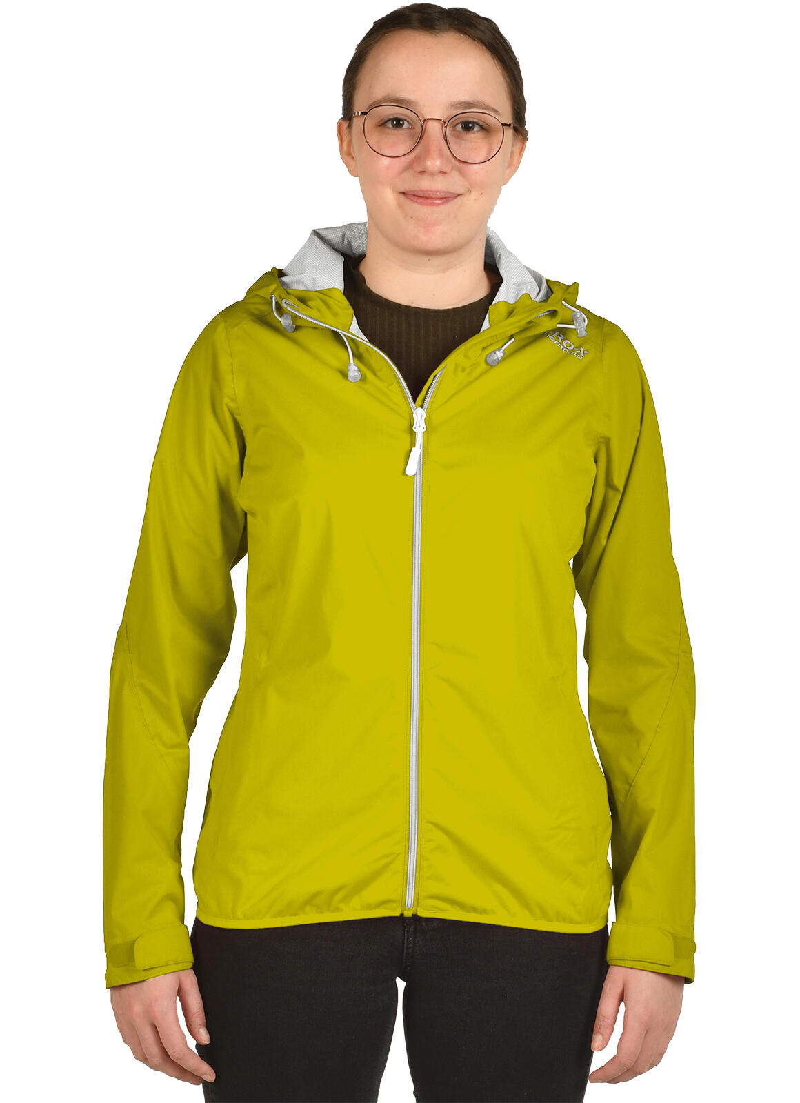 Veste fonctionnelle femme DAVINA vert soufre 3/5