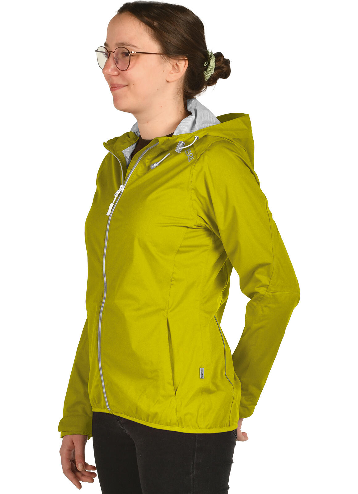 Veste fonctionnelle femme DAVINA vert soufre 5/5