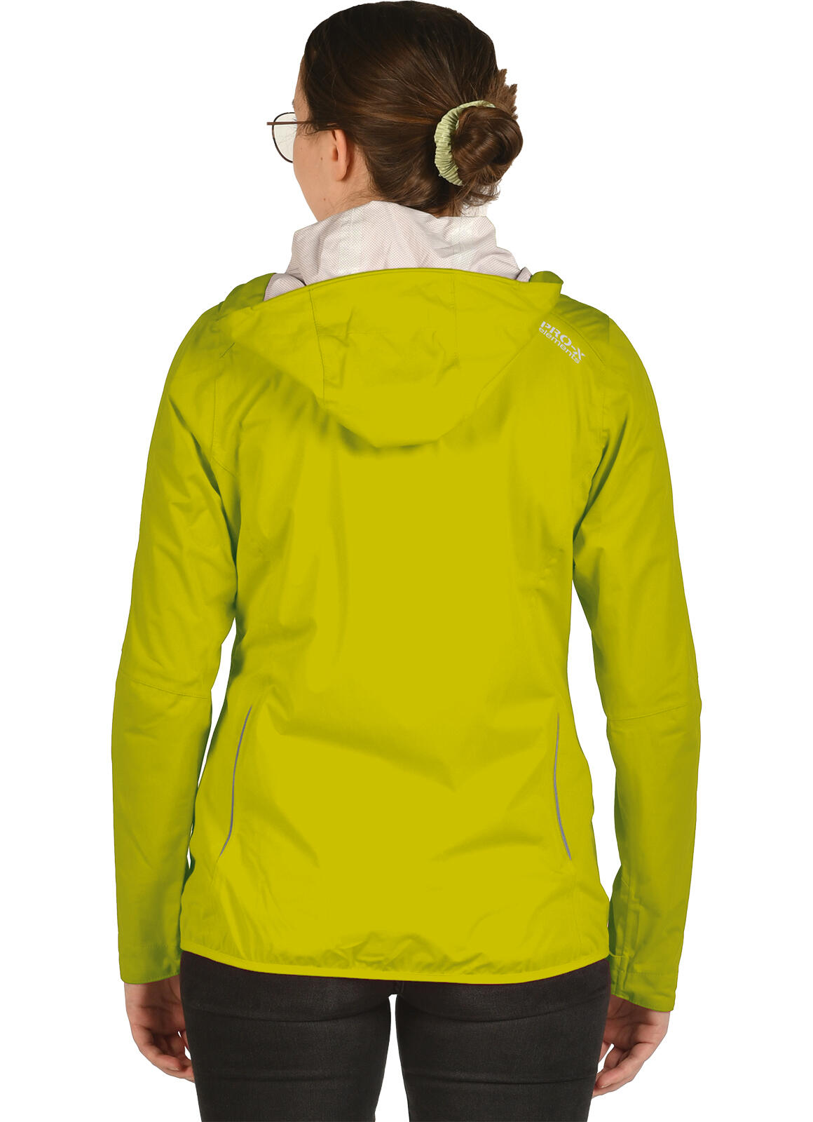 Veste fonctionnelle femme DAVINA vert soufre 4/5