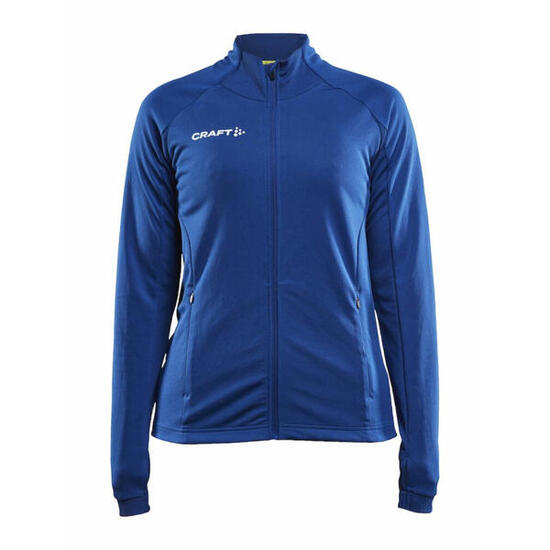 veste training femmes - coupe ajustée, zippée, durable - royal