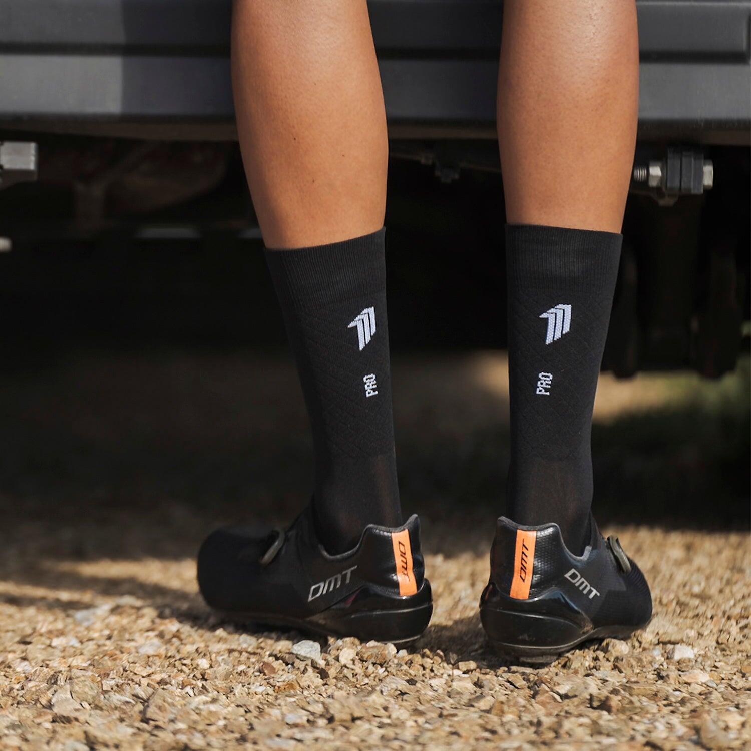 PRO ELITE BLACK - CALZINO DA CICLISMO PRO 4/4