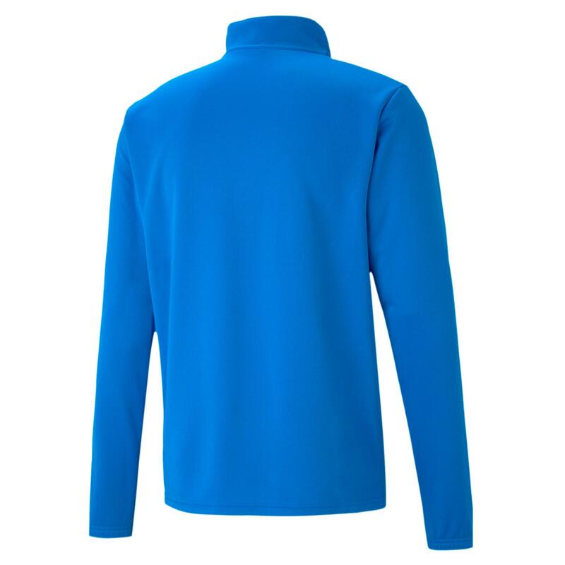 Hanorac Puma Teamrise 1/4 Zip Top Albastru Deschis Adult