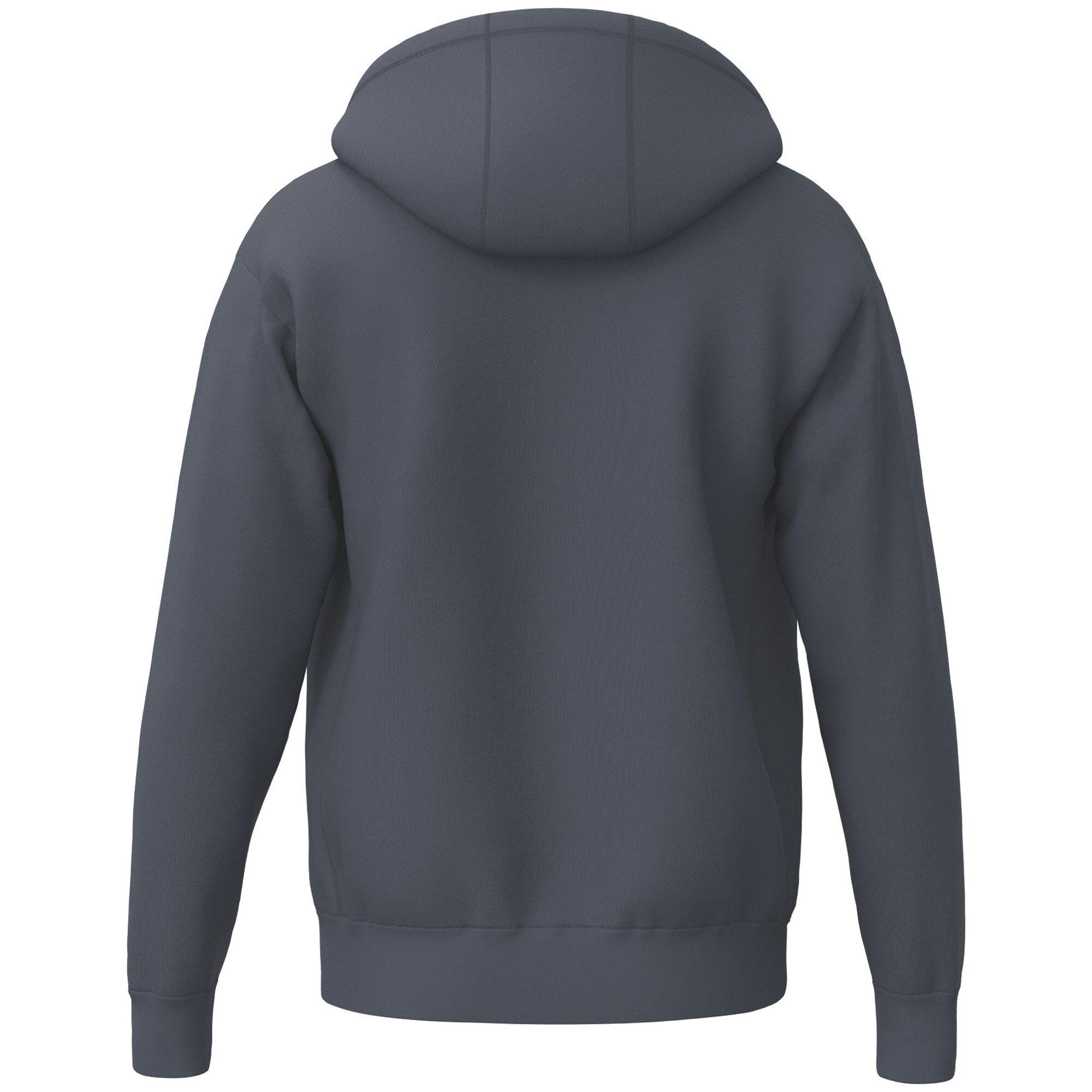 Chaqueta 565 con Capucha y Forro de Felpa Gris 2/2